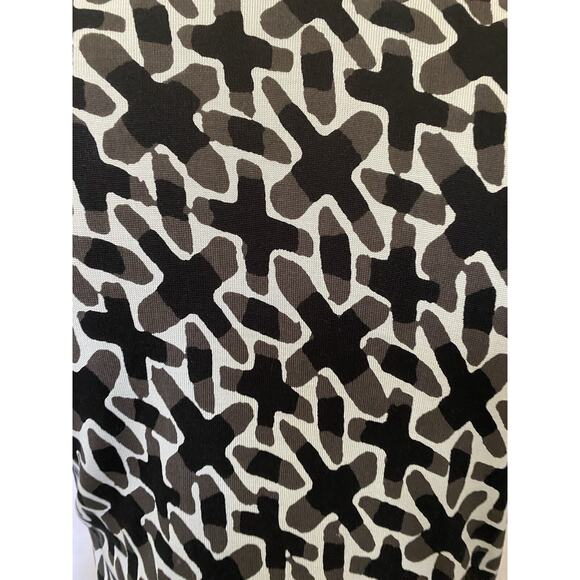 DVF Diane von Furstenberg Vintage Julian Wrap Dress Algebra Geo 3/4 Slee… - Picture 5 of 7